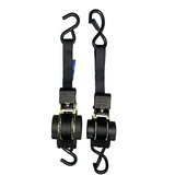 Self Retracting Polyester Auto Retractable Ratchet Tie Down Strap for Cargo Contro