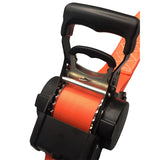 Self Retracting Polyester Auto Retractable Ratchet Tie Down Strap for Cargo Contro